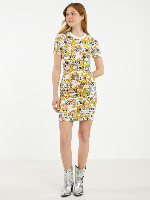 Versace Jeans Couture Rochie Alb