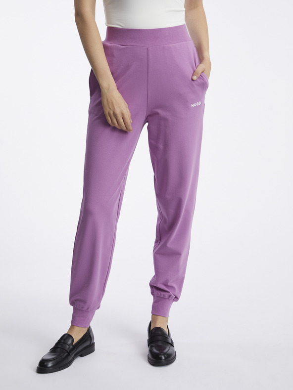HUGO Pantaloni de trening Violet