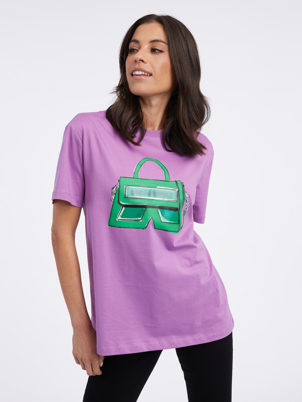 Karl Lagerfeld Tricou Violet