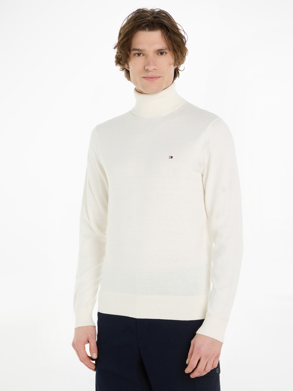 Tommy Hilfiger Pulover Alb