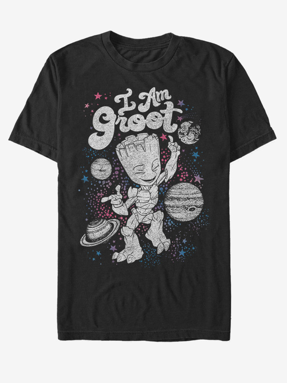 ZOOT.Fan Marvel I am Groot Strážci Galaxie Tricou Negru