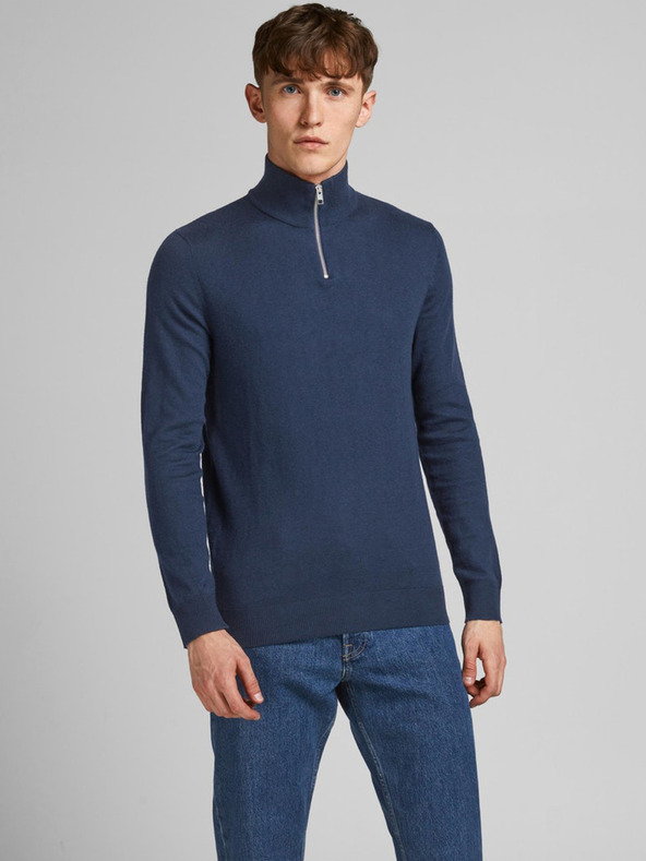 Jack & Jones Emil Pulover Albastru