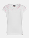 Sam 73 Tricou alb cu model pentru fete SAM 73