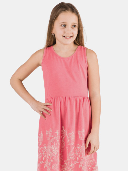 Sam 73 Rochie florală pentru fete roz SAM 73