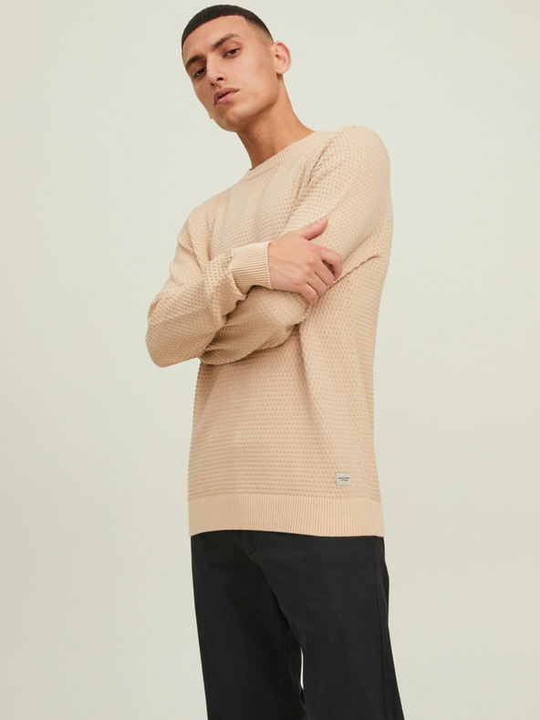 Jack & Jones Atlas Pulover Bej