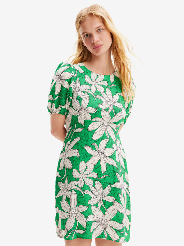 Desigual Nashville Rochie Verde