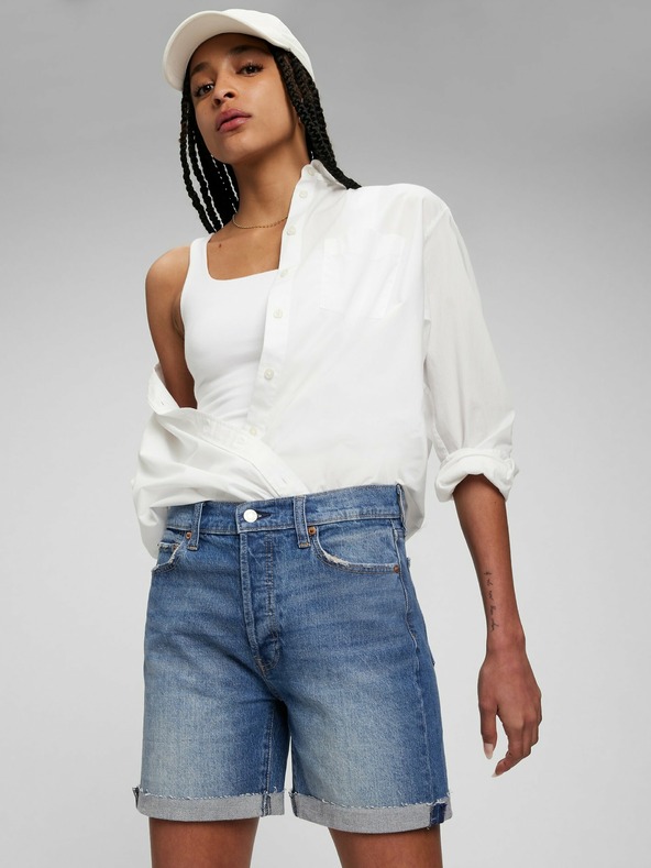 GAP Pantaloni scurți Albastru