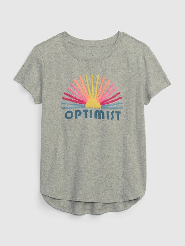 GAP Optimist Tricou pentru copii Gri