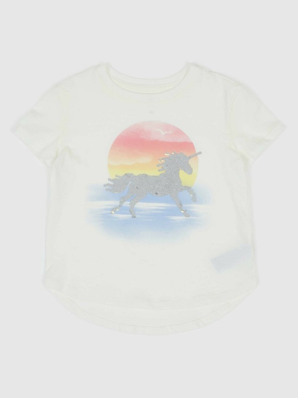 GAP Tricou pentru copii Alb