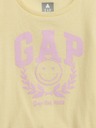 GAP Baby tricou organic cu logo GAP