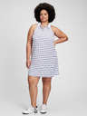 GAP Rochie frotir cu dungi și guler GAP