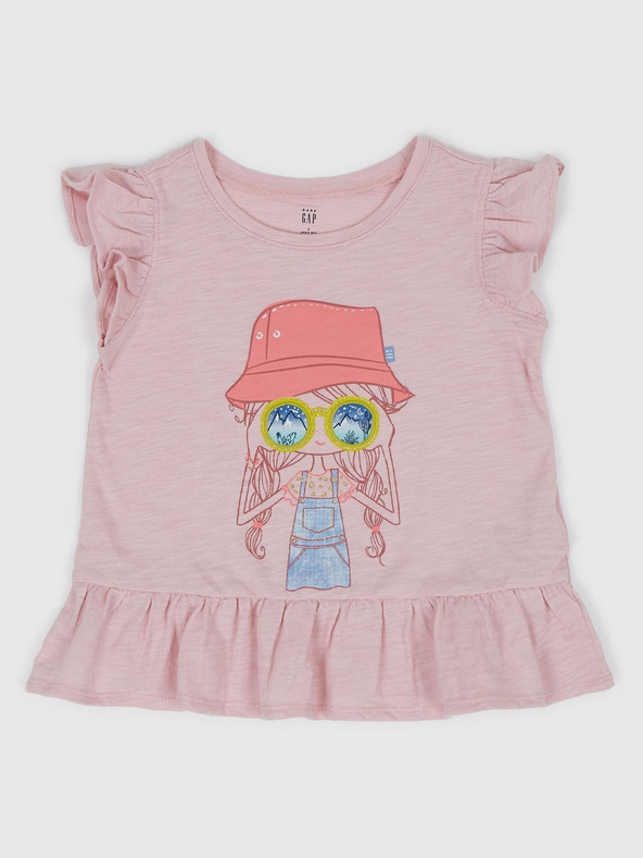 GAP Tricou cu imprimeu pentru copii GAP