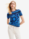 Desigual Sun Blue Tricou