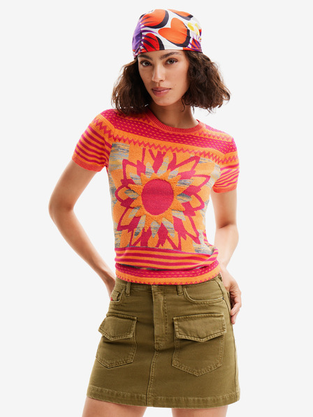 Desigual Sun Blue Tricou