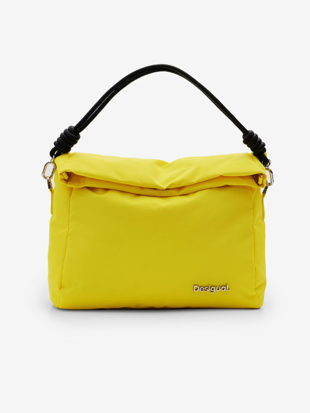 Desigual Geantă de mână galbenă Desigual Priori Loverty 3.0 pentru femei