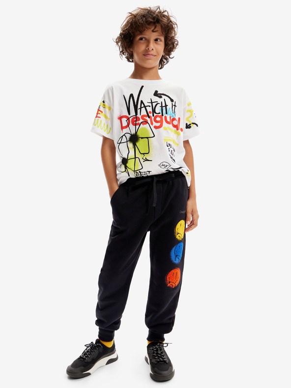 Desigual Benito Pantaloni de trening pentru copii Negru