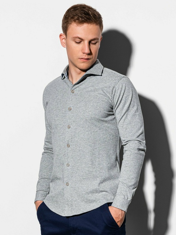 Ombre Clothing Cămașă Gri