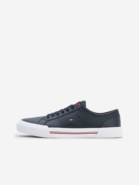Tommy Hilfiger Core Corporate Vulc Leather Teniși Albastru