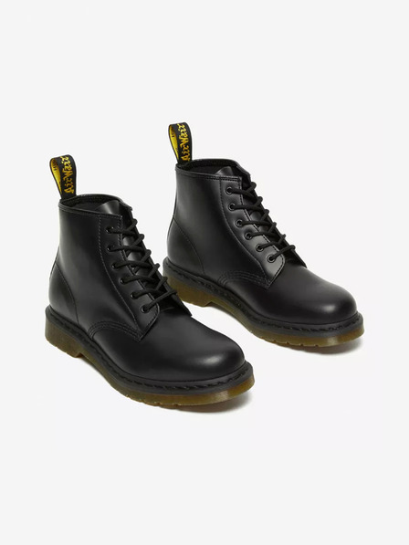 Dr. Martens Cizme negre din piele cu gleznă Dr. Martens 101