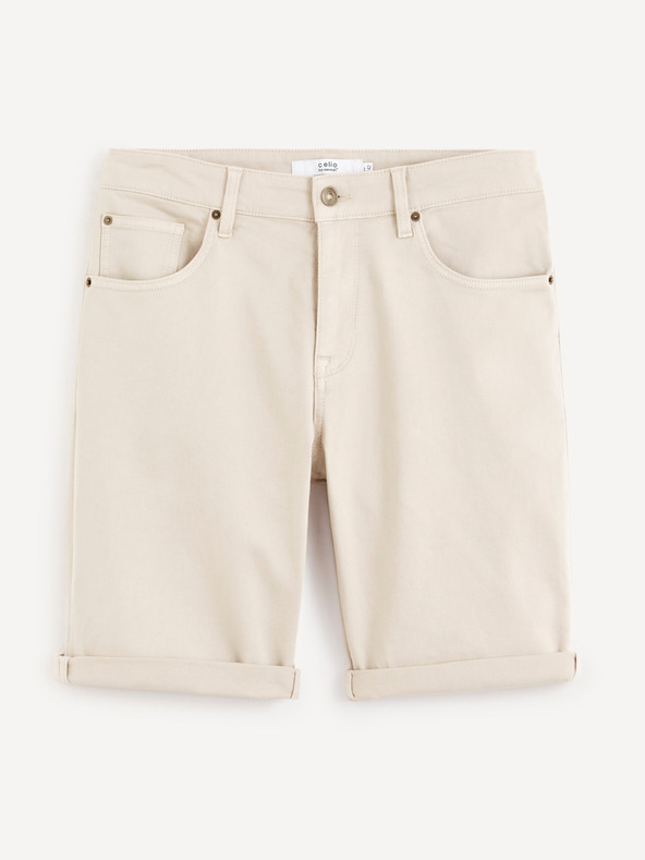 Celio Mohitobm Pantaloni scurți Bej