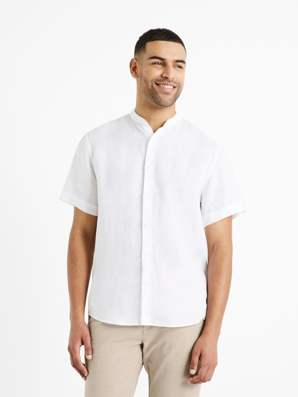 Celio Damopoc Cămașă Alb