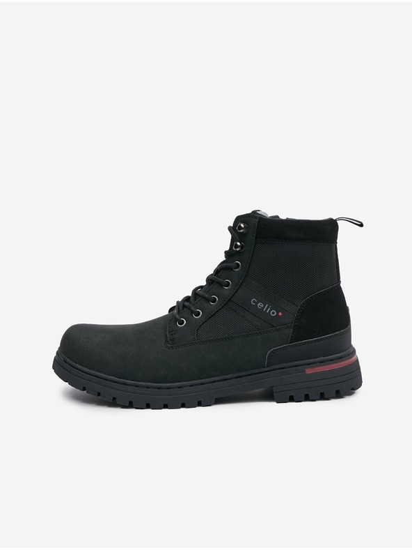 Celio Ghete pe gleznă Negru