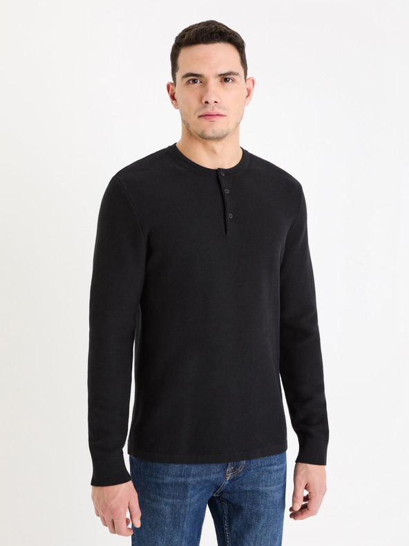 Celio Genesis Pulover Negru