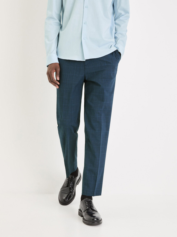 Celio Gochecko Pantaloni Albastru