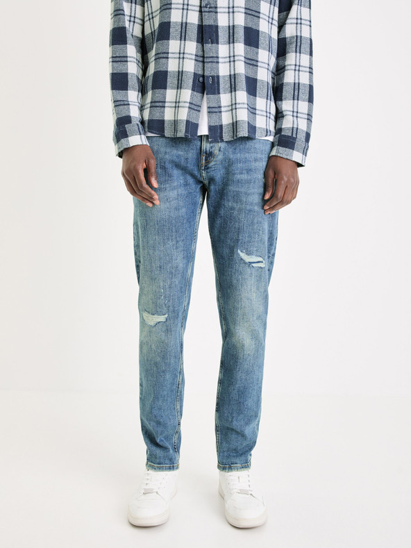 Celio Gostroy Jeans Albastru