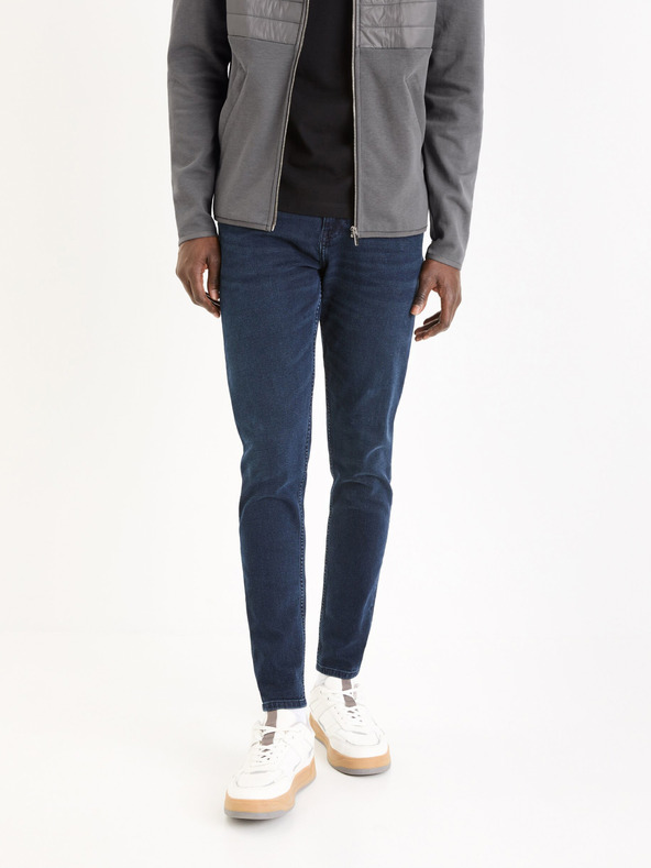 Celio Foskinny Jeans Albastru