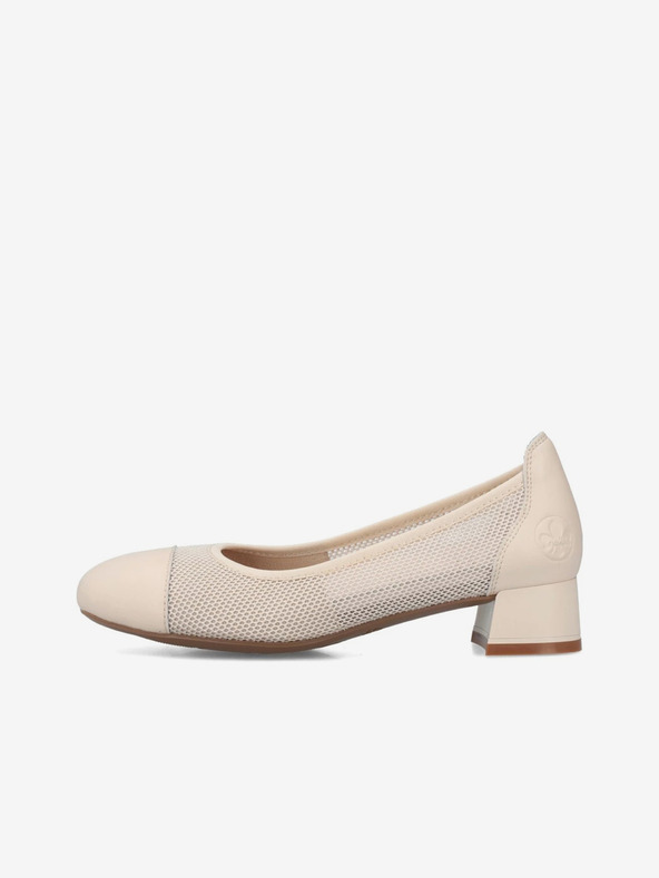 Rieker Pantofi Alb