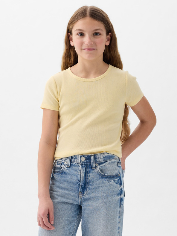 GAP Tricou pentru copii Galben