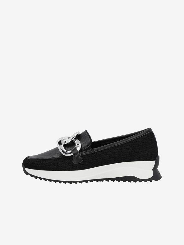 Rieker Mocasini Negru