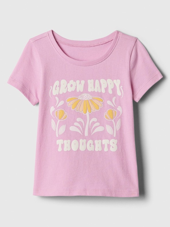 GAP Tricou pentru copii Roz