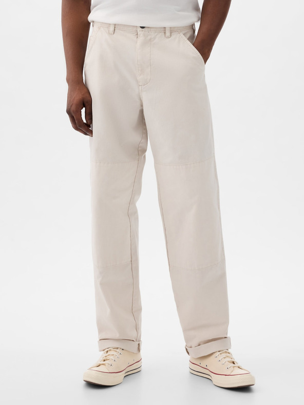 GAP Pantaloni Alb