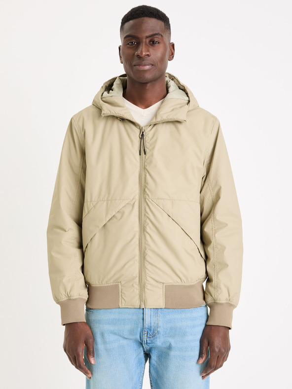 Celio Guhoodie Jachetă Bej