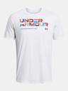 Under Armour UA Colorblock Wordmark SS Tricou