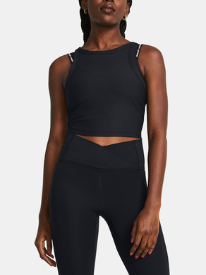 Under Armour Meridian Rib Crop Tricou