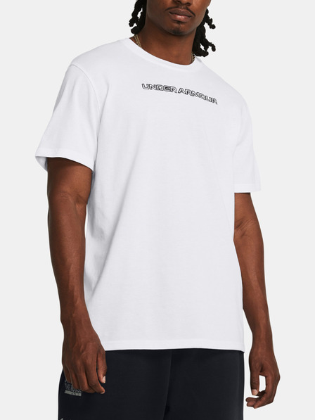 Under Armour UA HW Logo Overlay Emb SS Tricou