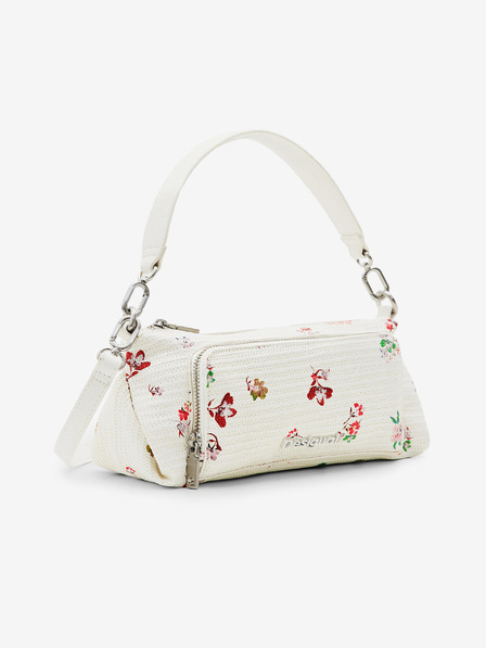 Desigual Geantă de mână White Women's Floral Desigual Delirium Urus Maxi