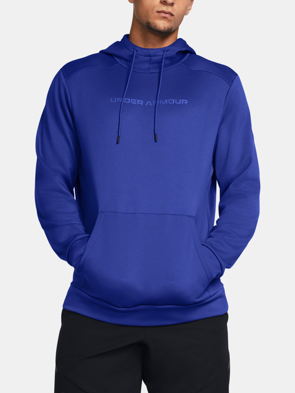 Under Armour UA Armour Fleece Wordmark HD Hanorac Albastru