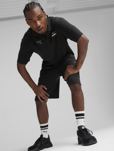 Puma Pantaloni scurți Puma PL ESS negri pentru bărbați