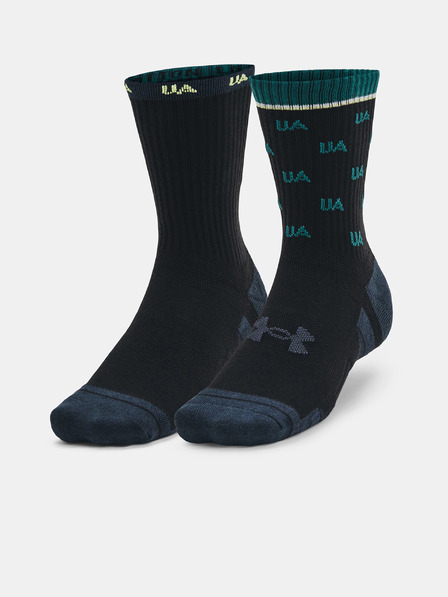 Under Armour UA Perf Cotton Nov Mid Set de 2 perechi de șosete