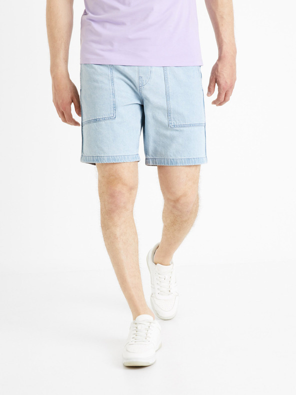 Celio Domalobm4 Pantaloni scurți Albastru