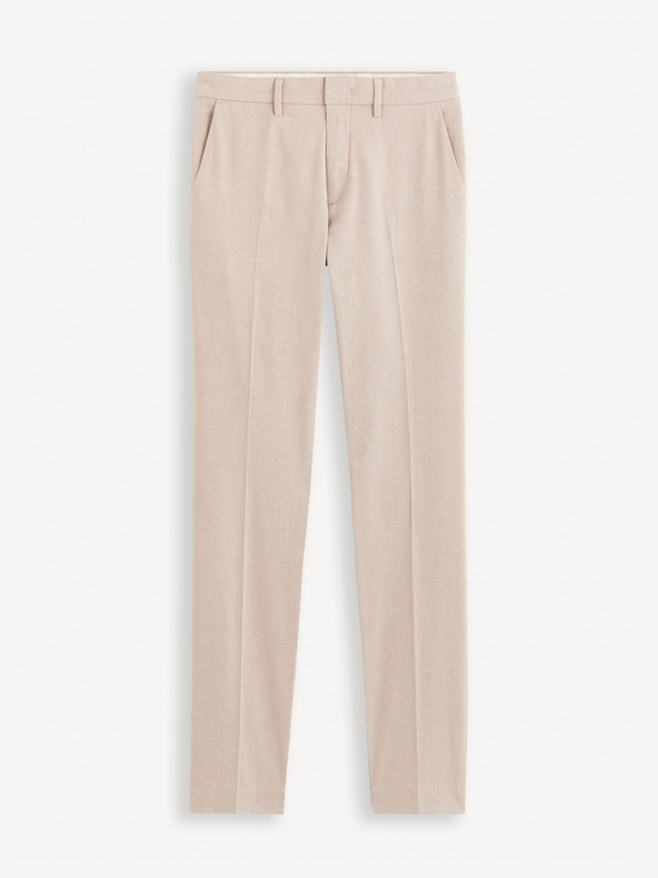 Celio Gosi Chino Pantaloni Bej