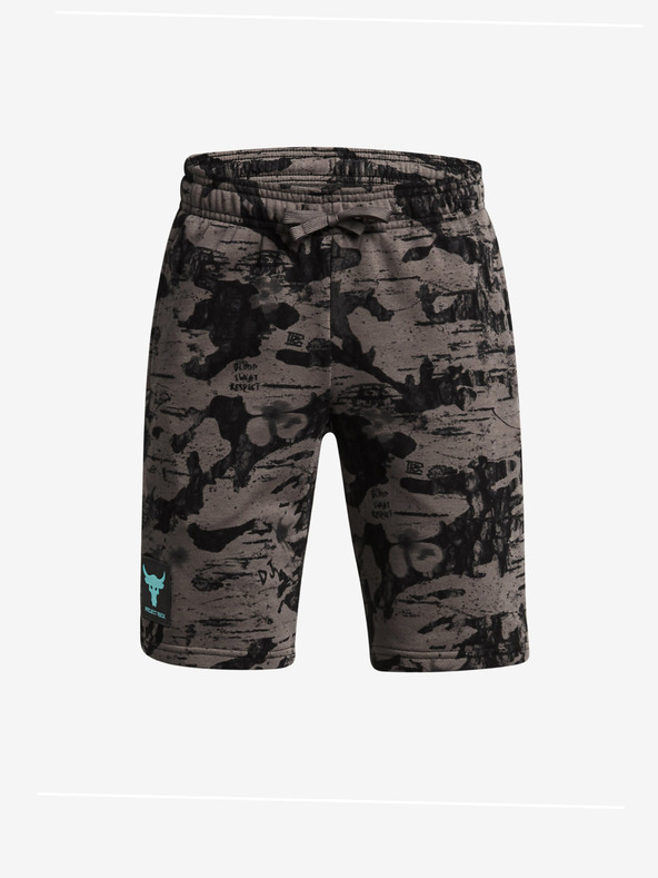 Under Armour Pjt Rck Boys Terry Pt Pantaloni scurţi pentru copii Gri