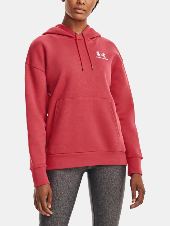 Under Armour Essential Fleece Hoodie Hanorac Roșu