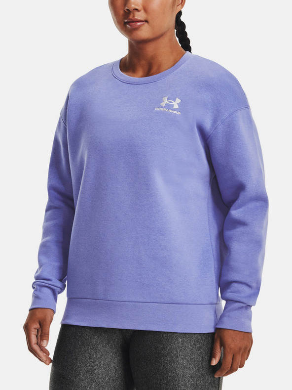 Under Armour Essential Fleece Crew Hanorac Albastru