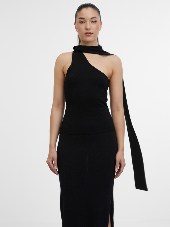 Orsay Top negru pentru femei ORSAY