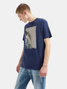 Armani Exchange Tricou Armani Exchange albastru închis pentru bărbați